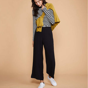 Lou & Grey Wide Leg Crepe Pants